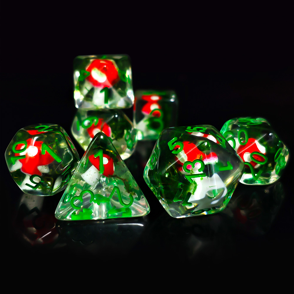 Board Game Rpg - 7 шт./компл. DND кости прозрачная смола