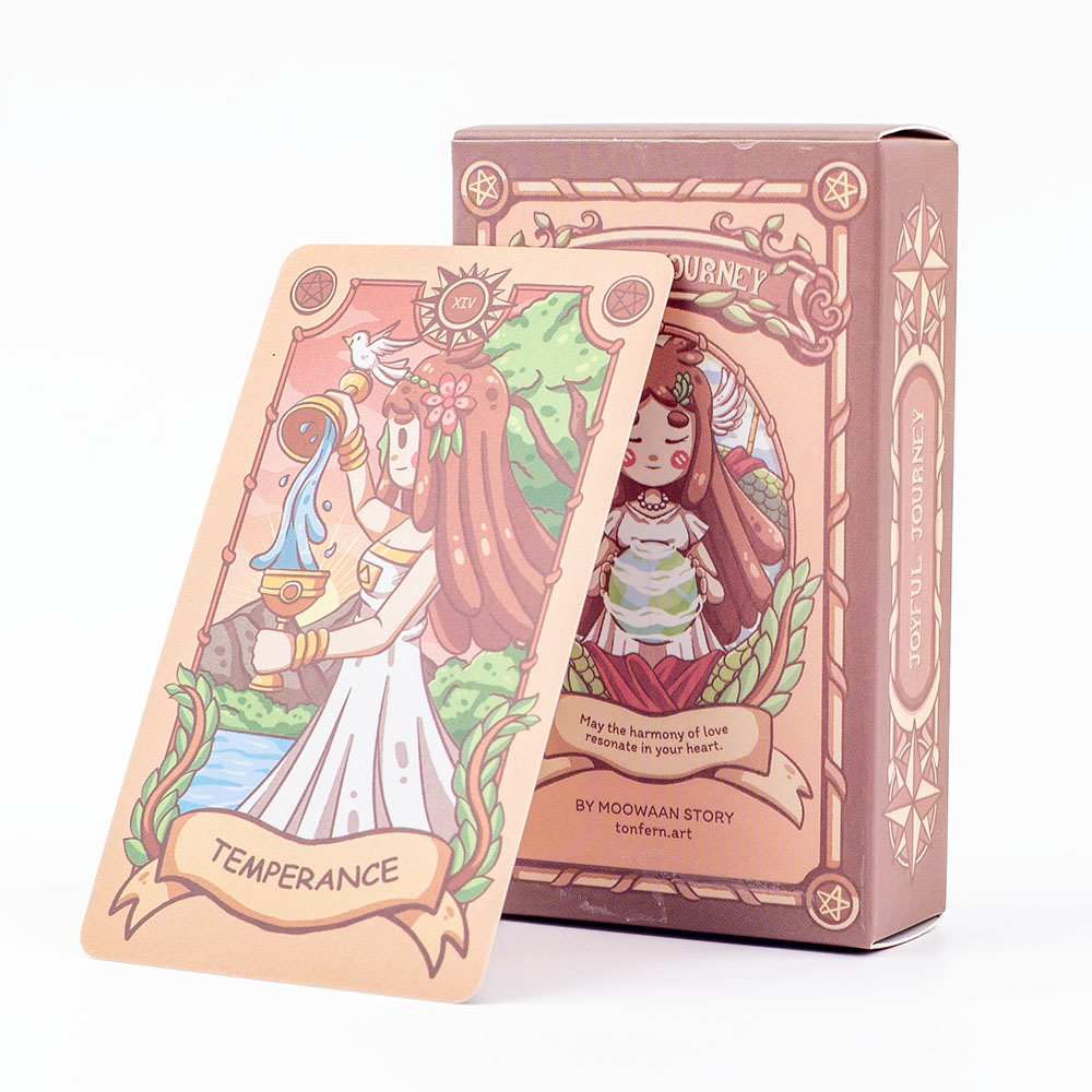 Board Game Illustrator - Колода Таро Joyful Journey -78 Карточная