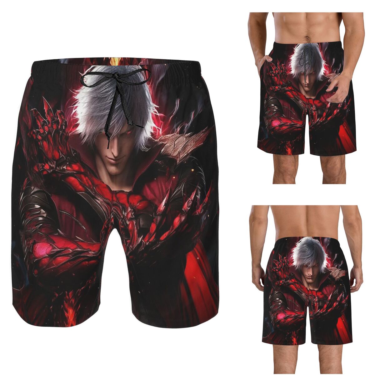 Board Game Quick - Пляжные шорты Devil May Cry Game