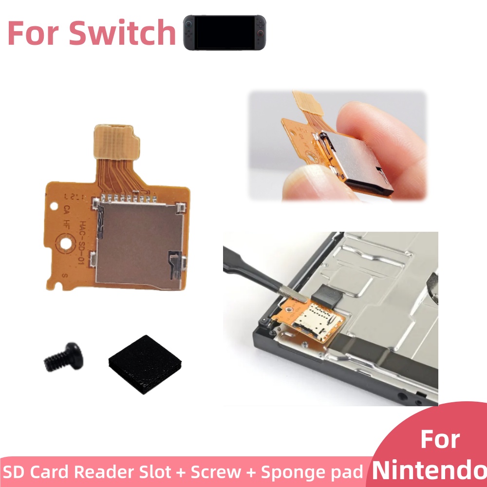Board Game Nintendo Switch - Запасная плата слота для карт SD/TF