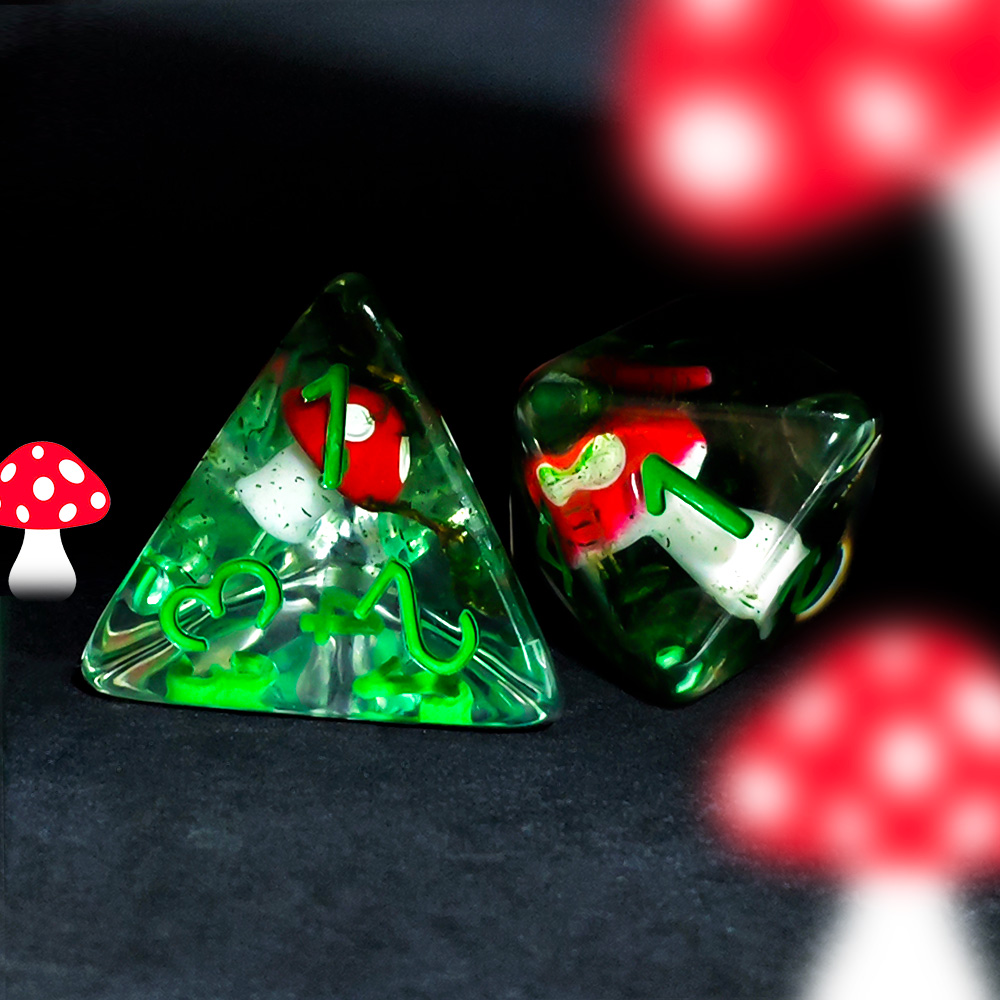 7 шт./компл. DND кости прозрач – обзор и цена Board Game Rpg