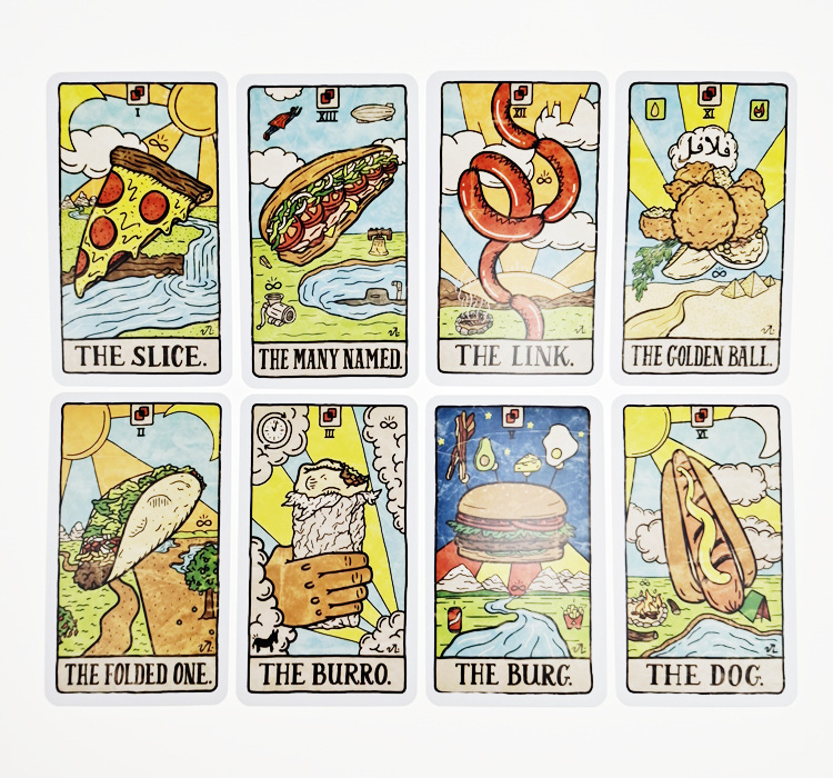 78 новых иллюстраций еды и нап – обзор и цена Board Game Illustrator