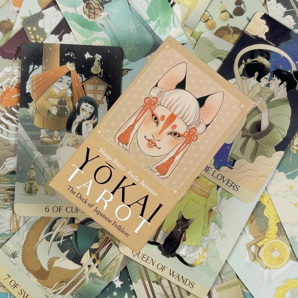 Колода карт Таро Йокай, 78 шт. – обзор и цена Board Game Illustrator