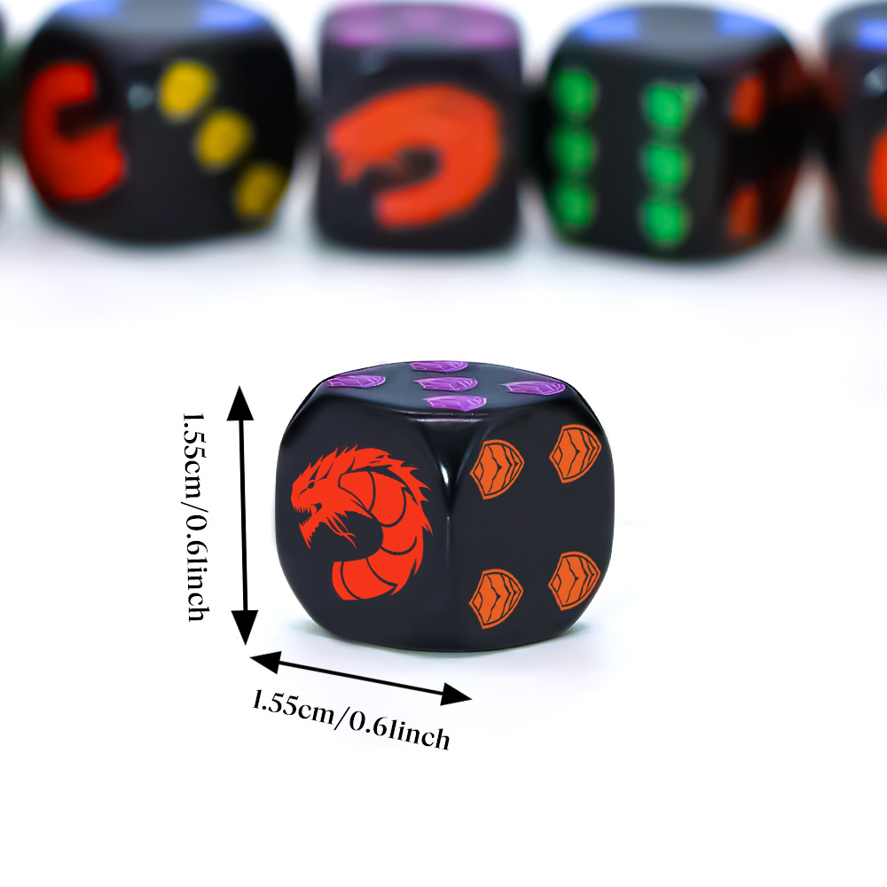 Набор из 6 многогранных кубико – обзор и цена Board Game Rpg